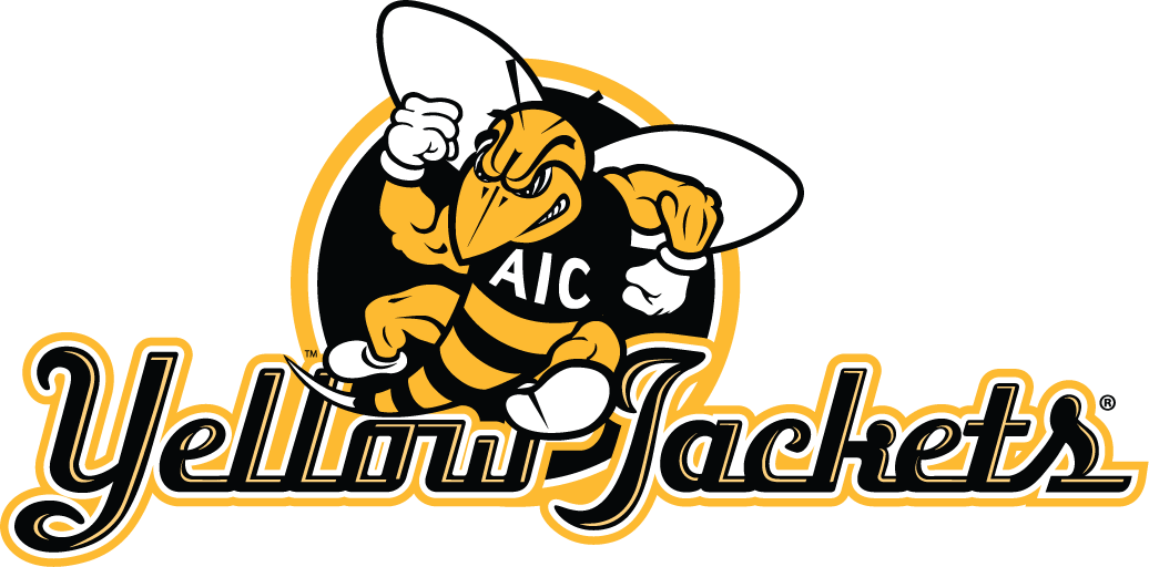 aic yellow jackets 2009-pres alternate logo v4 diy DTF decal sticker